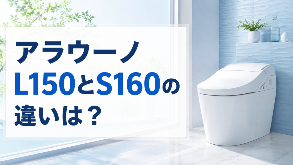 アラウーノL150とS160の違いは？