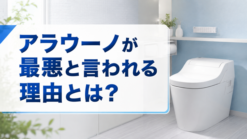 アラウーノが最悪と言われる理由とは？