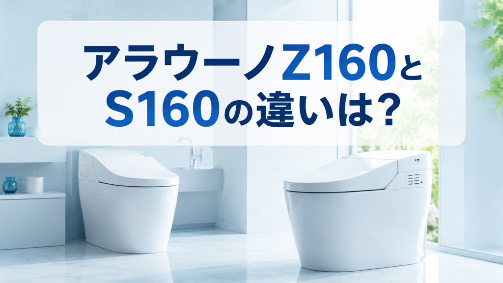 アラウーノZ160とS160の違いは？