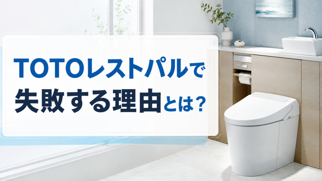 TOTOレストパルで失敗する理由とは？
