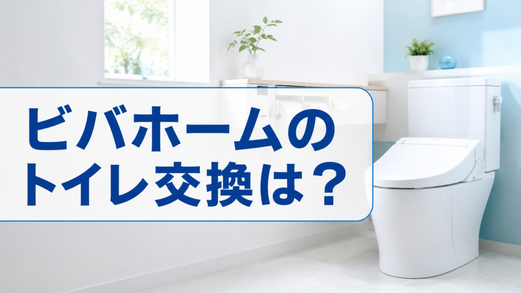 ビバホームのトイレ交換は？