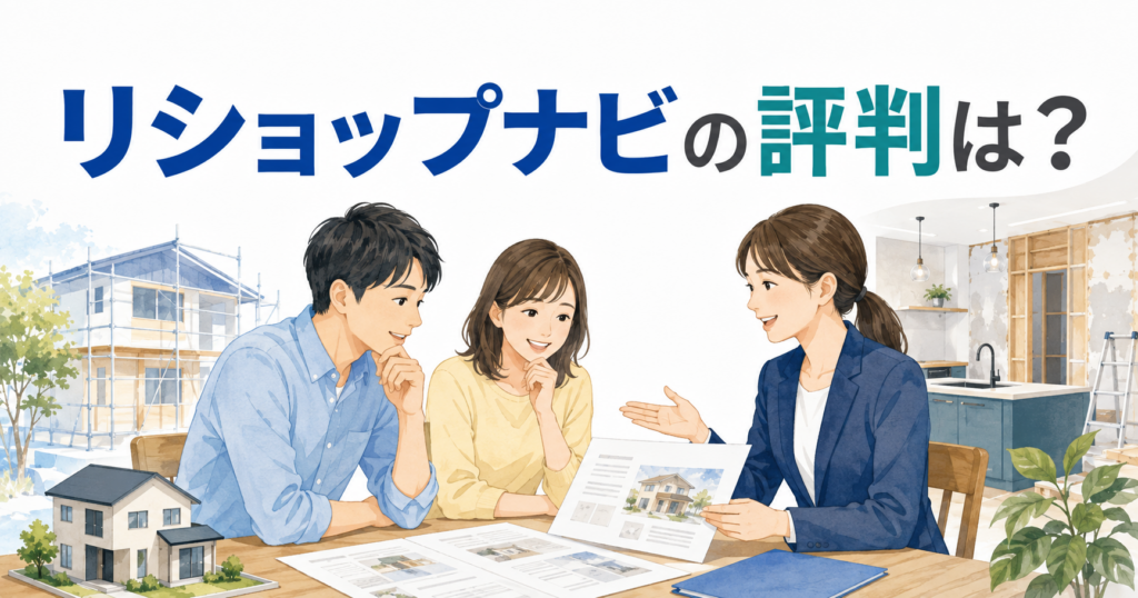 リショップナビの評判は？